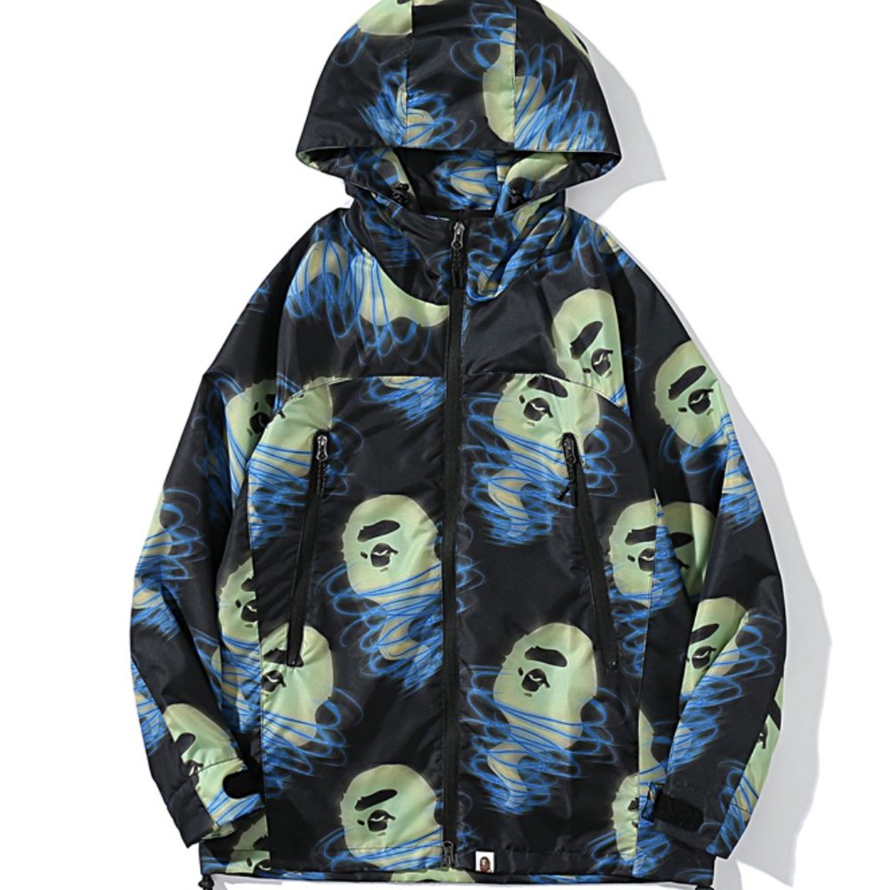 BAPE STORM HOODIE JACKET windbreaker jacket